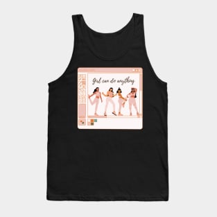 Girls can do anything Tank Top